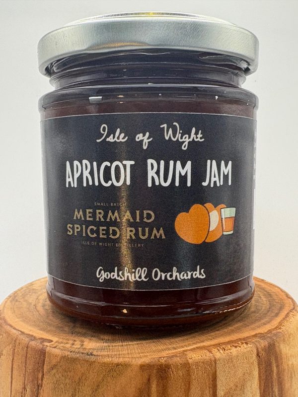 Apricot Jam with Mermaid Spiced Rum (210g)