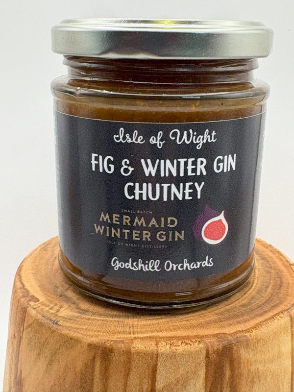 Fig & Mermaid Winter Gin Chutney (210g)