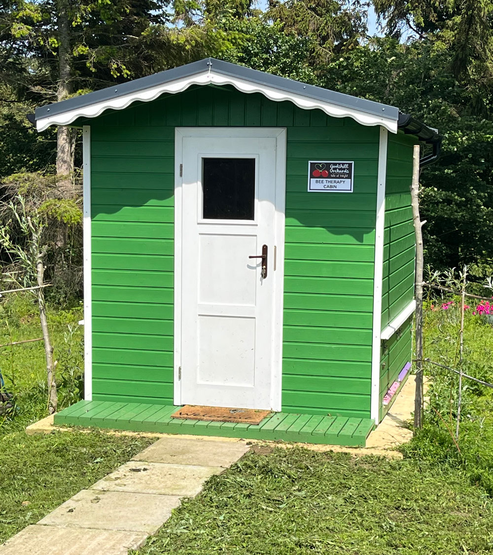 Bee Therapy Cabin on the Isle of Wight